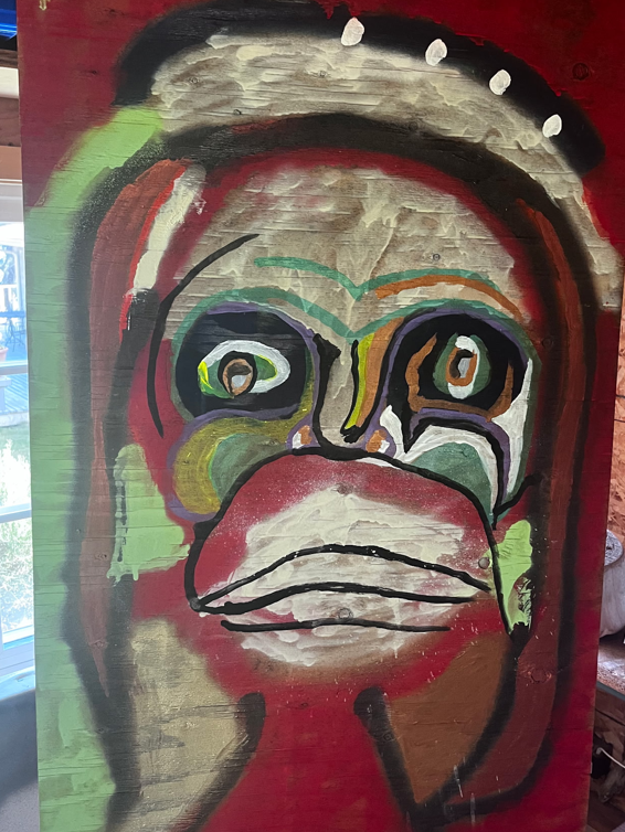 Masked Girl! For Sale contact artist for pricing. reedrathvon@gmail.com